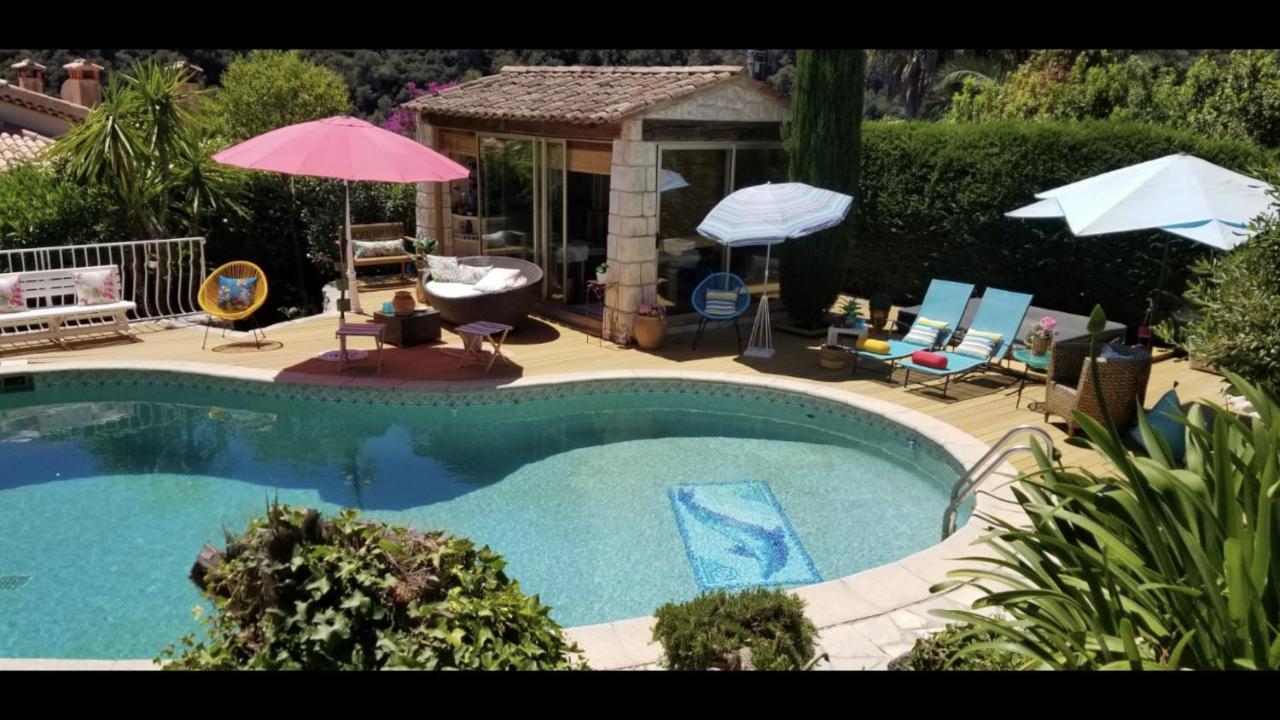 Suite Romantique Et Chambre Baroque A St Paul De Vence Exterior foto